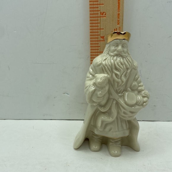 Lenox Porcelain Old World Santa Claus 24kt Gold Accent Christmas Statue Figurine - Picture 7 of 10